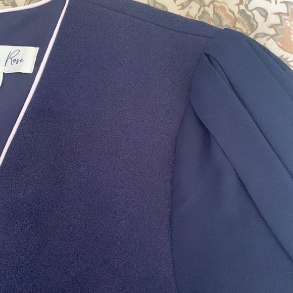 Harper Rose Navy Crepe Jumpsuit - Picture 6 of 6